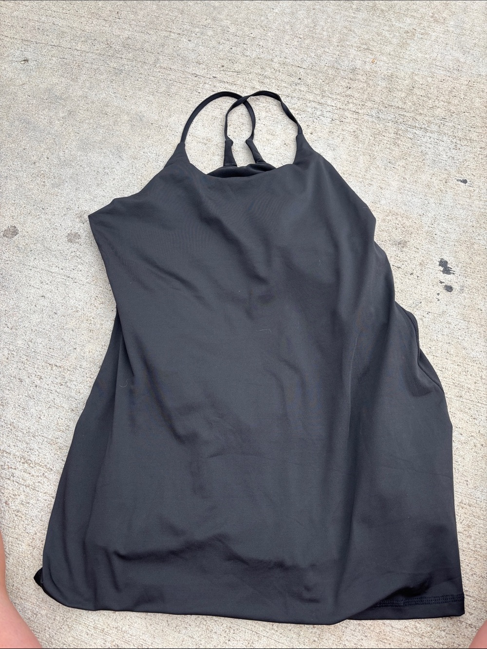 Women’s Black Halter Tank Dress - Sleek Everyday Style